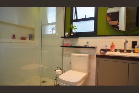 Apartamento para alugar com 75m², 2 quartos e 1 vagaBanheiro suite 