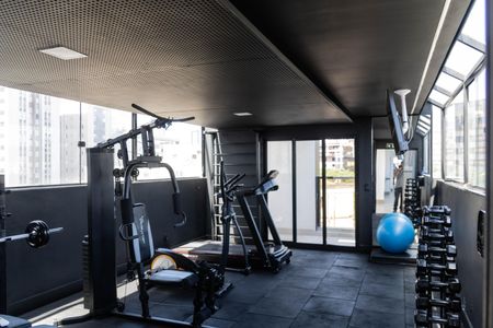 Apartamento para alugar com 53m², 2 quartos e 2 vagasÁrea comum - Academia