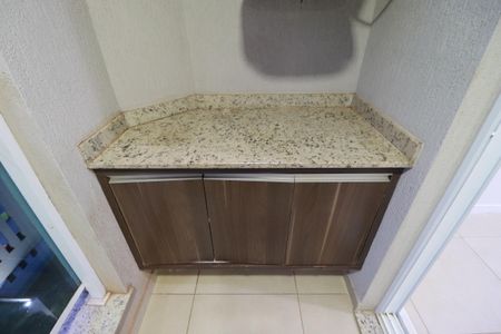 Varanda  de apartamento para alugar com 1 quarto, 49m² em Jardim Botânico, Ribeirão Preto