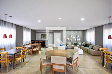 Apartamento à venda com 40m², 2 quartos e sem vagaÁrea comum - Salão de festas