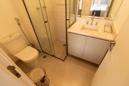 Apartamento para alugar com 50m², 1 quarto e 1 vagaBanheiro da Suíte