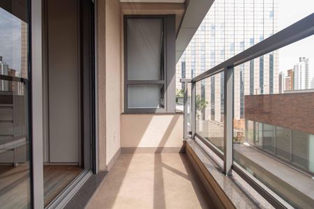 Apartamento para alugar com 50m², 1 quarto e 1 vagaVaranda da suíte