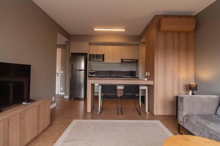 Sala de apartamento para alugar com 1 quarto, 50m² em Vila Mariana, São Paulo