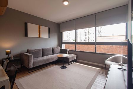 Sala de apartamento para alugar com 1 quarto, 50m² em Vila Mariana, São Paulo