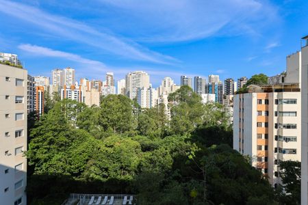 Vista da Varanda da Sala de apartamento para alugar com 1 quarto, 37m² em Panamby, São Paulo