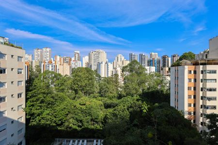 Vista do Quarto de apartamento para alugar com 1 quarto, 37m² em Panamby, São Paulo