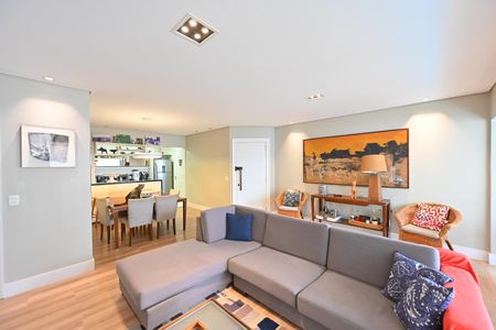 Apartamento para alugar com 126m², 4 quartos e 3 vagasSala