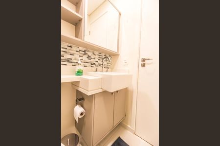 Banheiro da Suíte de apartamento para alugar com 1 quarto, 26m² em Bethaville I, Barueri