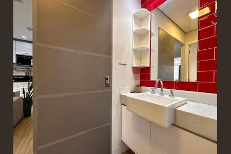 Banheiro de apartamento para alugar com 1 quarto, 41m² em Cidade Monções, São Paulo