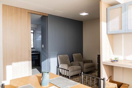 Sala de apartamento para alugar com 3 quartos, 81m² em Buritis, Belo Horizonte