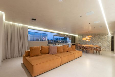 Sala de apartamento à venda com 4 quartos, 210m² em Santa Lúcia, Belo Horizonte