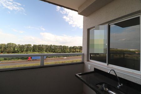Sacada de apartamento para alugar com 2 quartos, 65m² em Novo Mundo, Uberlândia