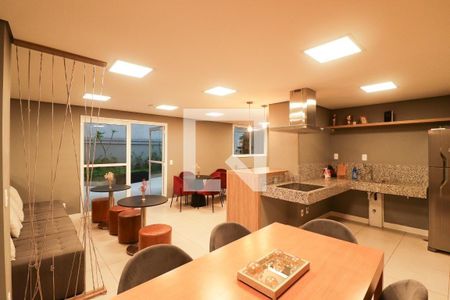 Apartamento para alugar com 38m², 2 quartos e sem vagaÁrea comum - Salão de festas
