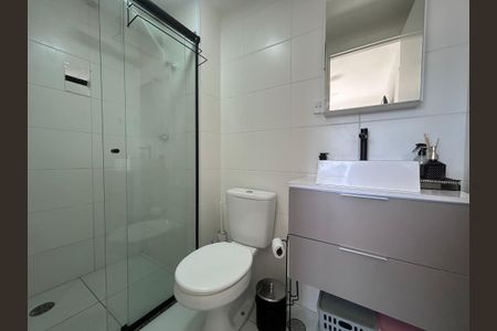 Apartamento para alugar com 26m², 1 quarto e sem vaga Apartamento para alugar com 26m², 1 quarto e sem vagaBanheiro da Suíte