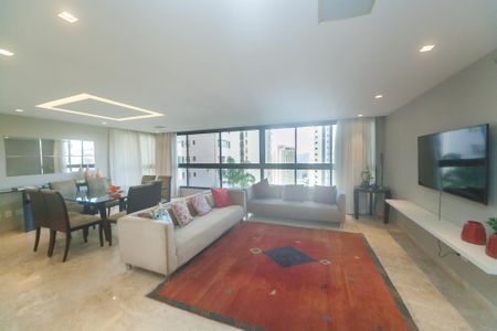 sala de apartamento à venda com 3 quartos, 150m² em Vale do Sereno, Nova Lima
