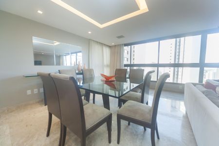 Sala de Jantar de apartamento à venda com 3 quartos, 150m² em Vale do Sereno, Nova Lima