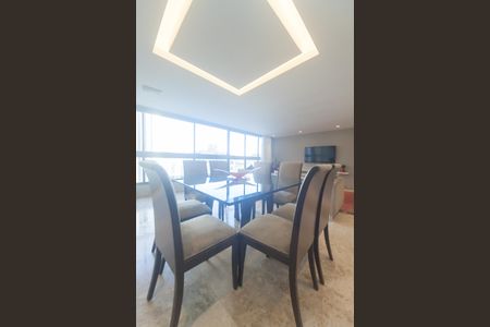 Sala de Jantar de apartamento à venda com 3 quartos, 150m² em Vale do Sereno, Nova Lima