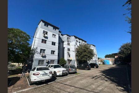 Apartamento para alugar com 47m², 2 quartos e 1 vagaFachada do bloco/Placa