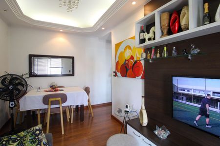 Sala  de apartamento à venda com 2 quartos, 54m² em Jardim Monte Alegre, Taboão da Serra