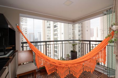 Varanda da Sala de apartamento para alugar com 2 quartos, 68m² em Jardim Flor da Montanha, Guarulhos