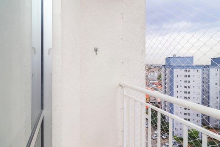 Varanda da Sala de apartamento à venda com 2 quartos, 48m² em Cidade Líder, São Paulo
