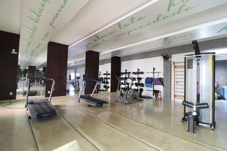 Apartamento para alugar com 65m², 2 quartos e 2 vagasÁrea comum - Academia