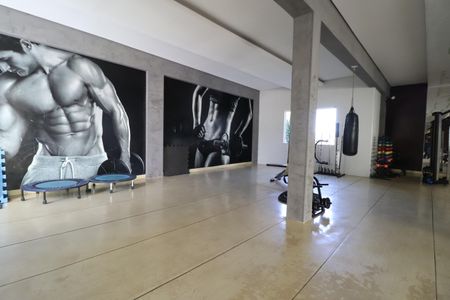 Apartamento para alugar com 65m², 2 quartos e 2 vagasÁrea comum - Academia