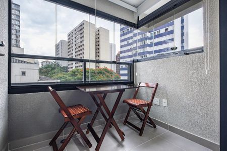 Studio - Varanda de kitnet/studio à venda com 1 quarto, 26m² em Sumaré, São Paulo