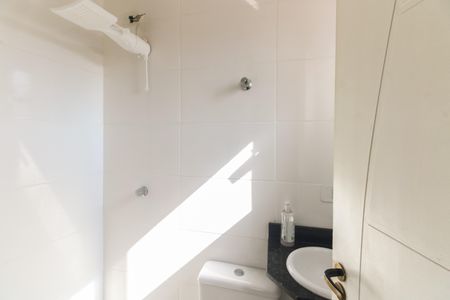 Banheiro Suíte 1 de casa de condomínio à venda com 2 quartos, 55m² em Penha de França, São Paulo