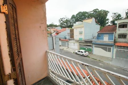 Sacada da Suíte 1 de casa à venda com 4 quartos, 305m² em Jardim Las Vegas, Santo André