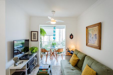 Sala de apartamento para alugar com 2 quartos, 52m² em Vila Mangalot, São Paulo