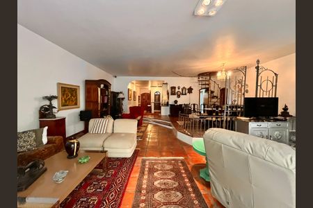 Sala de apartamento à venda com 4 quartos, 205m² em Leblon, Rio de Janeiro