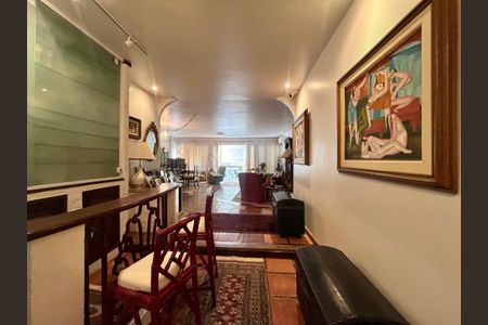 Sala de apartamento à venda com 4 quartos, 205m² em Leblon, Rio de Janeiro