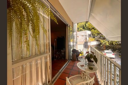 Varanda da Sala de apartamento à venda com 4 quartos, 205m² em Leblon, Rio de Janeiro