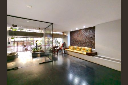 Apartamento para alugar com 81m², 2 quartos e 1 vagaFachada e portaria