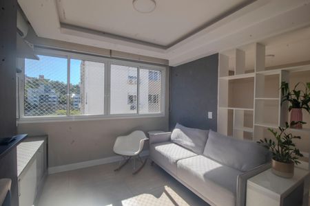 Sala de apartamento à venda com 2 quartos, 75m² em Teresópolis, Porto Alegre