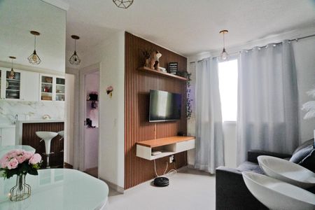 Sala de apartamento para alugar com 2 quartos, 42m² em Loteamento City Jaragua, São Paulo