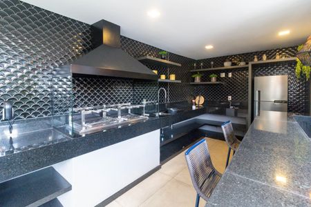 Studio para alugar com 25m², 1 quarto e sem vagaChurrasqueira