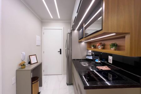 Studio para alugar com 25m², 1 quarto e sem vagaCozinha