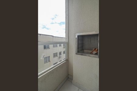 Varanda da Sala de apartamento à venda com 2 quartos, 44m² em Costa E Silva, Porto Alegre