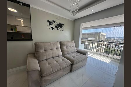 Sala de apartamento à venda com 2 quartos, 71m² em Alphaville Residencial Um, Barueri