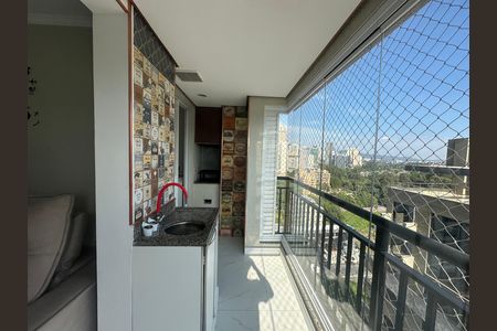 Apartamento à venda com 71m², 2 quartos e 1 vagaChurrasqueira
