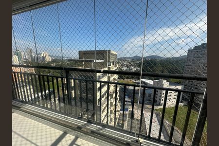 Varanda da Sala de apartamento à venda com 2 quartos, 71m² em Alphaville Residencial Um, Barueri