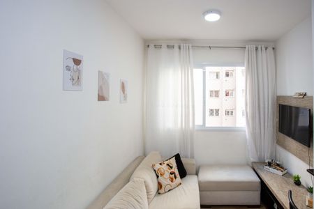 Sala de apartamento à venda com 2 quartos, 48m² em Campanário, Diadema