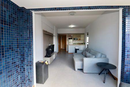 Sala de apartamento para alugar com 1 quarto, 54m² em Costa Azul, Salvador