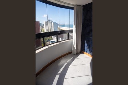 Varanda da Sala de apartamento para alugar com 1 quarto, 54m² em Costa Azul, Salvador