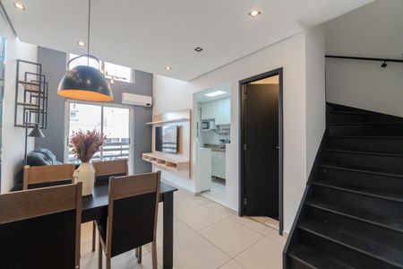 Sala de apartamento para alugar com 1 quarto, 50m² em Moema, São Paulo