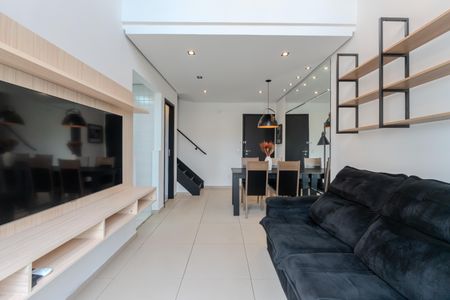 Sala de apartamento para alugar com 1 quarto, 50m² em Moema, São Paulo