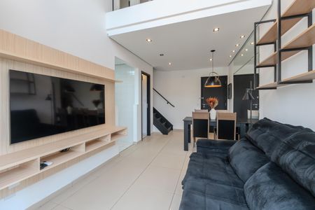 Sala de apartamento para alugar com 1 quarto, 50m² em Moema, São Paulo