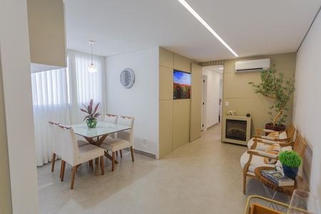 Apartamento à venda com 73m², 3 quartos e 2 vagasSala